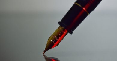 Fountain Pen Nib for writing on JADCOM Media